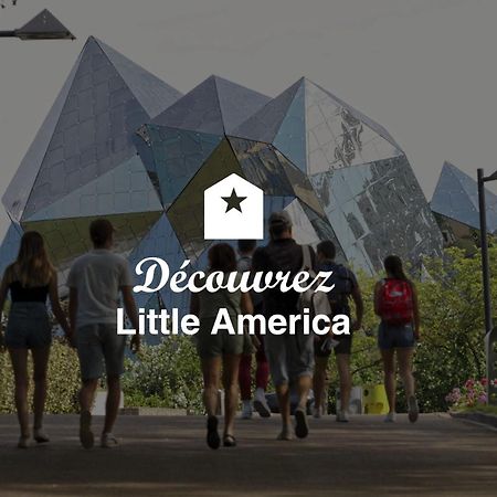 Little America - Appart Hotel 3Km Futuroscope Jaunay-Clan ภายนอก รูปภาพ