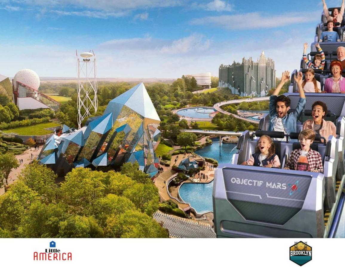 Little America - Appart Hotel 3Km Futuroscope Jaunay-Clan ภายนอก รูปภาพ