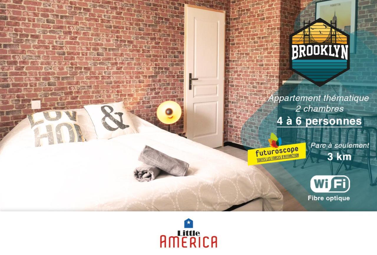 Little America - Appart Hotel 3Km Futuroscope Jaunay-Clan ภายนอก รูปภาพ