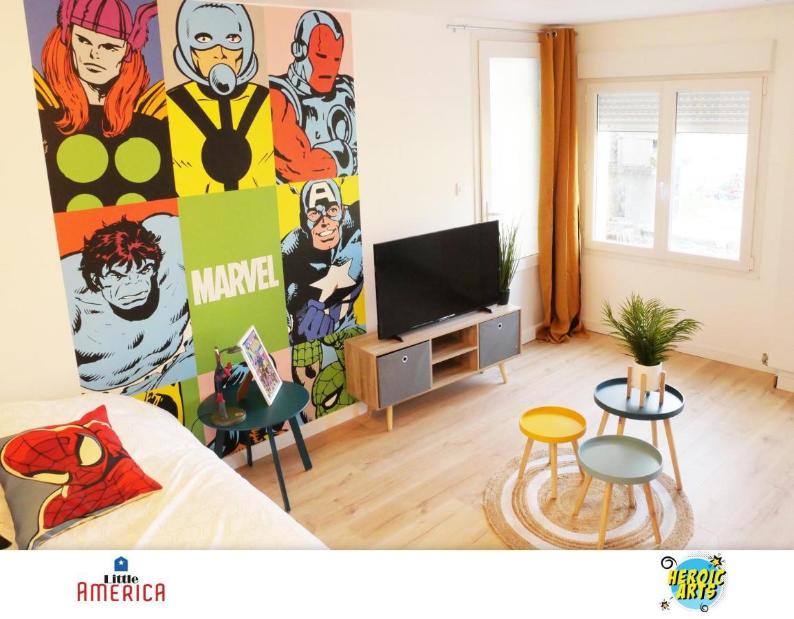Little America - Appart Hotel 3Km Futuroscope Jaunay-Clan ภายนอก รูปภาพ